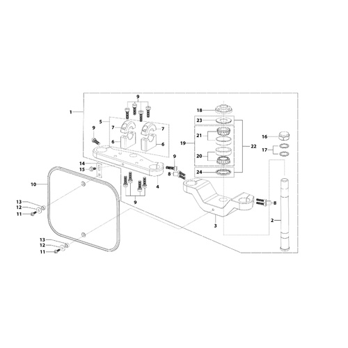 02 Steering Stem Assembly