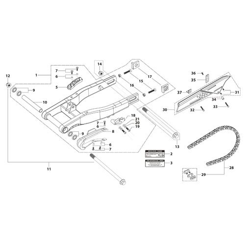 09 Swing Arm Assy
