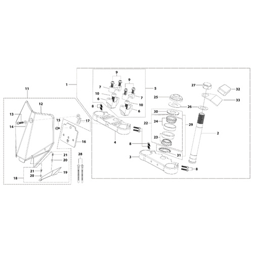 02 Steering Stem Assembly