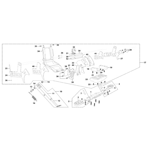 08 Foot Peg Assy