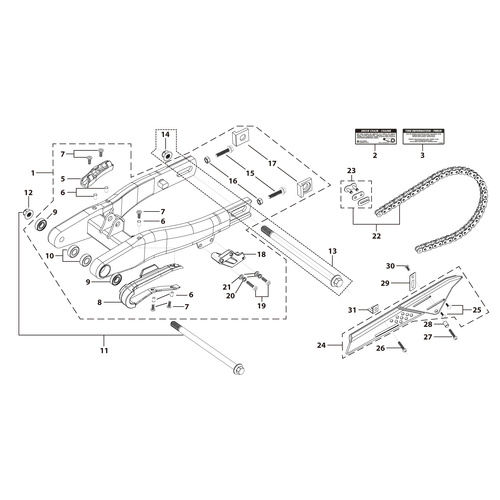 09 Swing Arm Assy