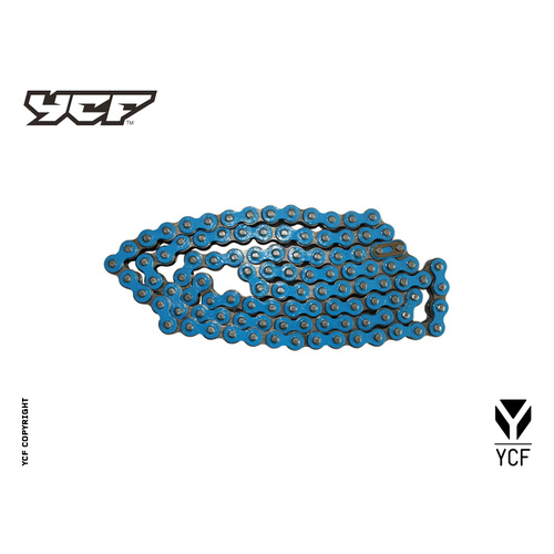 CHAIN 420DX-110T,EXTRA STRONG BLUE