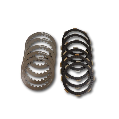 DAYTONA ALLOY PLATES X 5 & OEM FRICTION PLATES X 6PCS