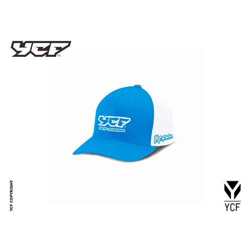 YCF CAP BLUE & WHITE
