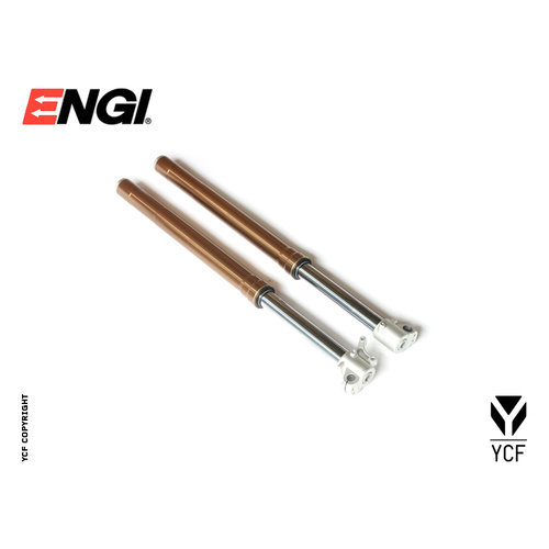 ENGI FORK SET L=800MM (ADJUSTABLE) KASHIMA UPPERS
