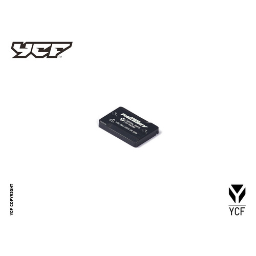 FRONT BRAKE RESERVOIR COVER BLACK