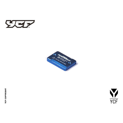 FRONT BRAKE RESERVOIR COVER BLUE