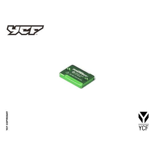 FRONT BRAKE RESERVOIR COVER GREEN