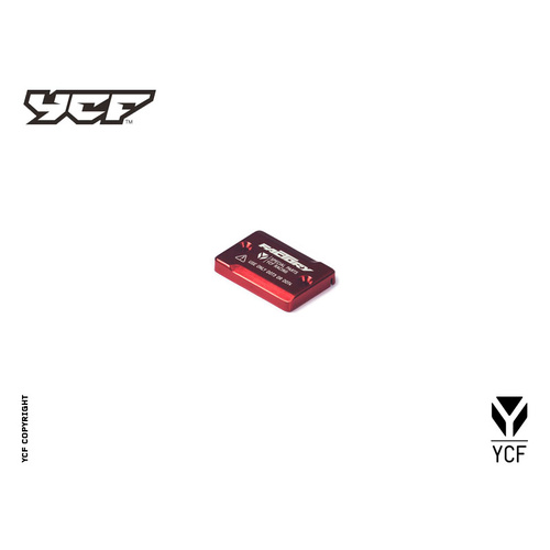 FRONT BRAKE RESERVOIR COVER RED