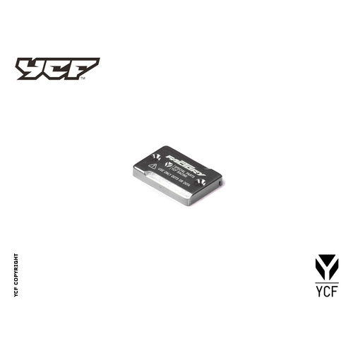 FRONT BRAKE RESERVOIR COVER SILVER