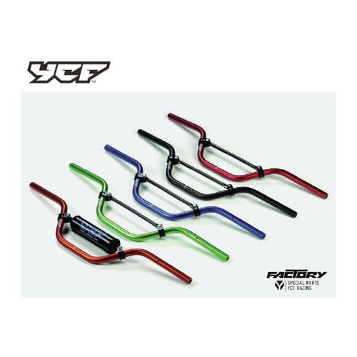ALLOY HANDLEBAR "LOW" WITH BAR PAD