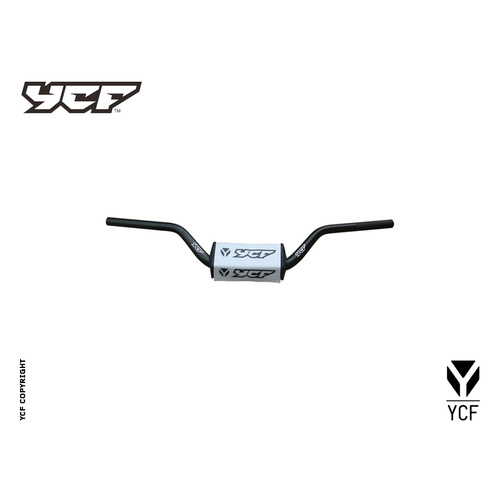 ALU TAPERED H/BAR (WITH PAD)
