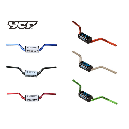 ALLOY TAPERED HANDLEBAR WITH BAR PAD