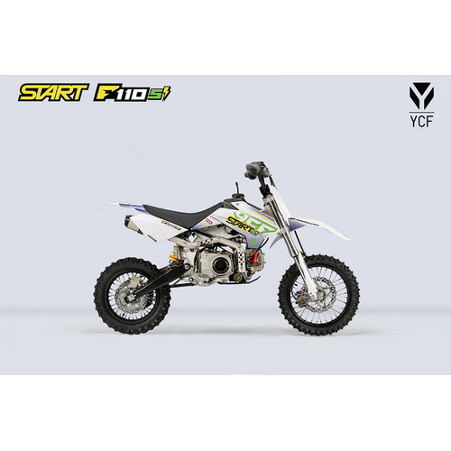 START F110SE 2020 GRAPHICS KIT WHITE/GREEN