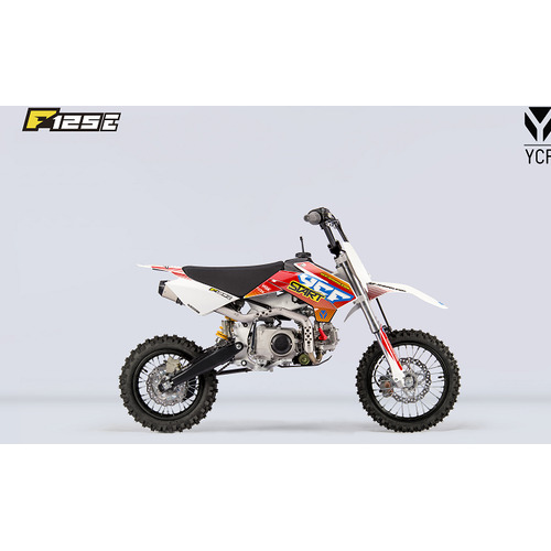 START F125E COMPLETE GRAPHIC KIT 2020 ORANGE/WHITE