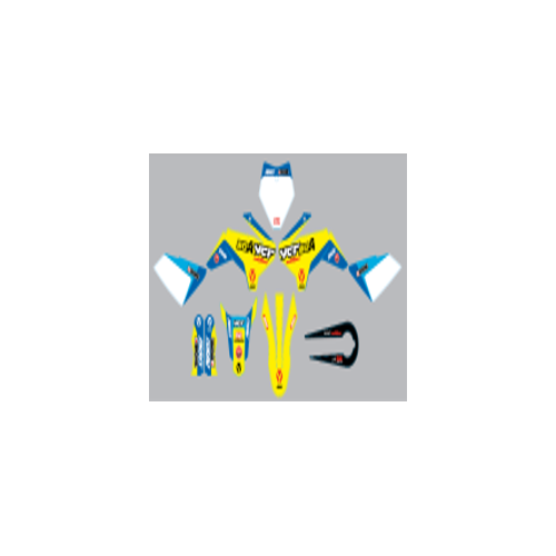 GRAPHICS SET 2021 50A LIMITED EDITION YELLOW/BLUE