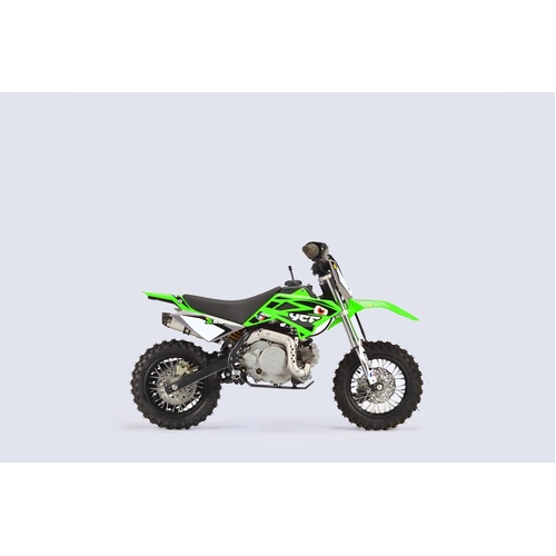 YCF 50A COMPLETE GRAPHICS KIT 2024 GREEN