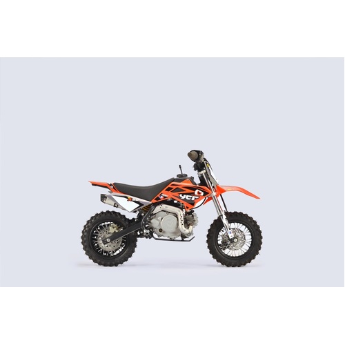 YCF 50A COMPLETE GRAPHICS KIT 2024 ORANGE