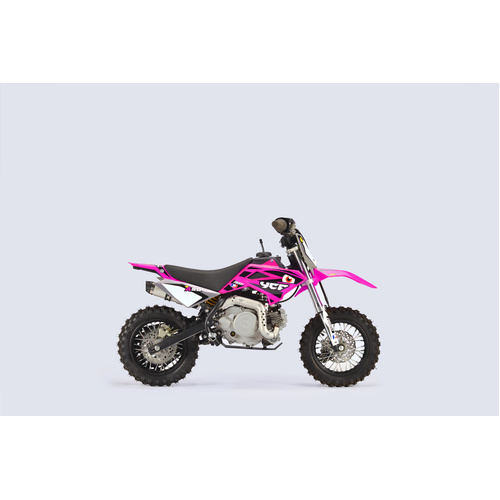 YCF 50A COMPLETE GRAPHIC KIT 2024 PINK