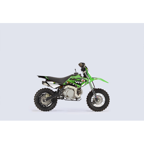 YCF 50A COMPLETE GRAPHIC KIT 2025 - GREEN