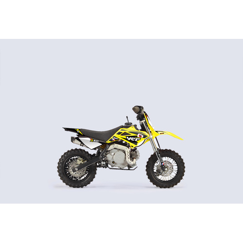 YCF 50A COMPLETE GRAPHIC KIT 2025 - YELLOW