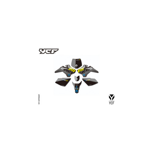 COMPLETE GRAPHIC KIT F88 LITE 2017