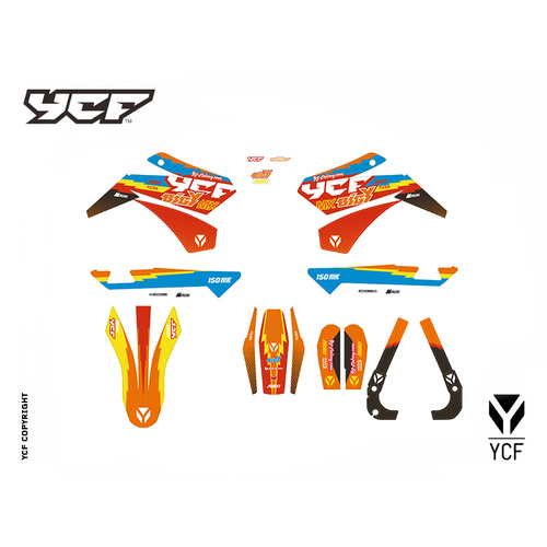 BIGY 150E MX 2018 GRAPHICS KIT