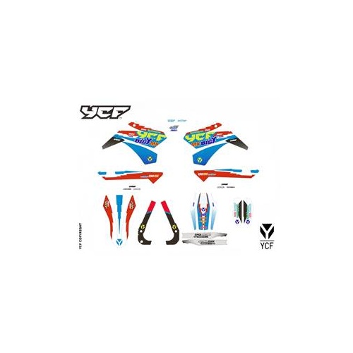 YCF GRAPHICS KIT BIGY FACTORY DAYTONA 190 MX 2018