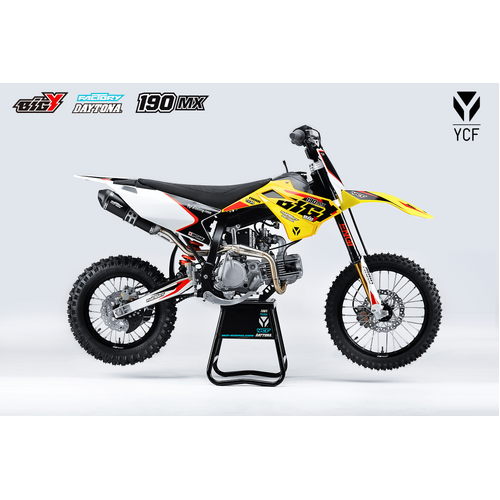 BIGY FACTORY DAYTONA 190 2022 YELLOW DECAL KIT