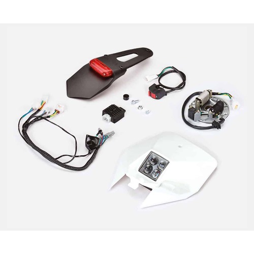 LIGHT KIT FOR KICK START BIKES WHITE