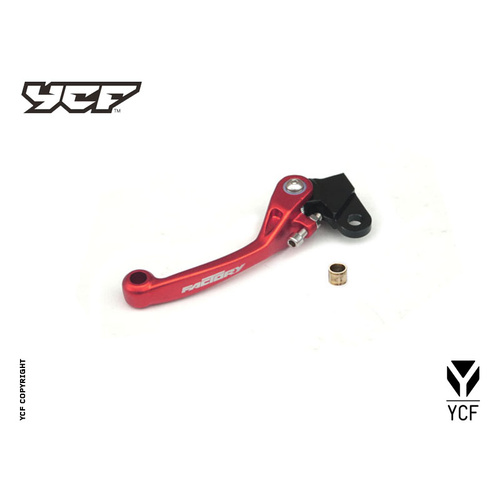 FOLDABLE CLUTCH LEVER RED MY14-MY19