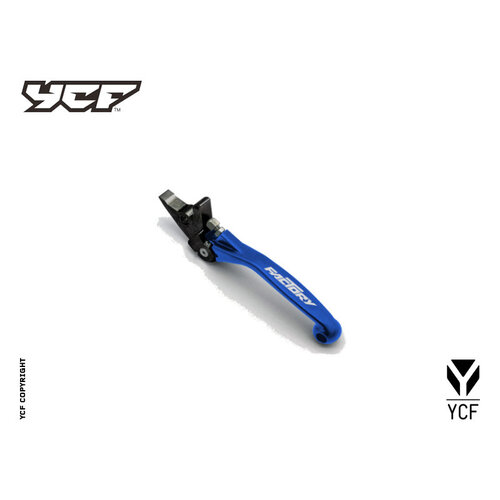 FOLDABLE CLUTCH LEVER CNC WITH PERCH MY20> BLUE