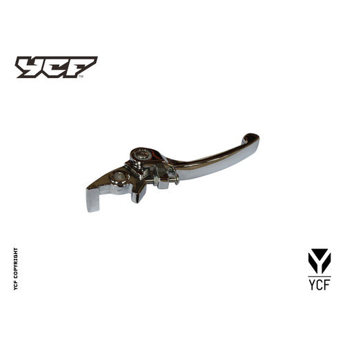 FOLDABLE BRAKE LEVER SILVER
