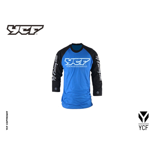 YCF Genuine LONG-SLEEVED T-SHIRT BLUE