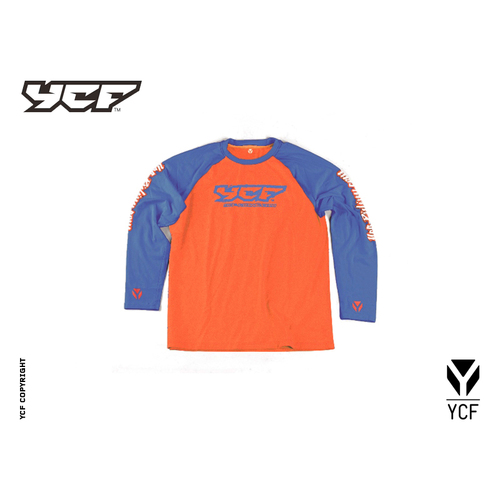 LONG-SLEEVED T-SHIRT ORANGE