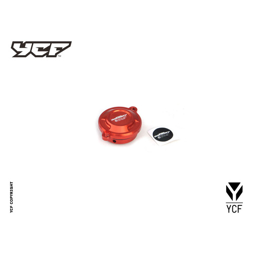 OIL FILTER COVER 150-5 ORANGE