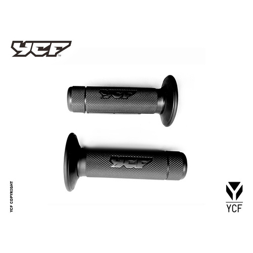 YCF SET OF GRIPS BLACK 2020