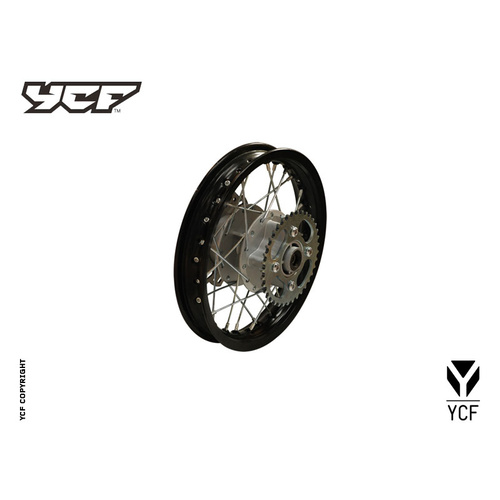 COMPLETE ALUMINIUM REAR WHEEL