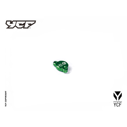 REAR BRAKE RESERVOIR COVER GREEN