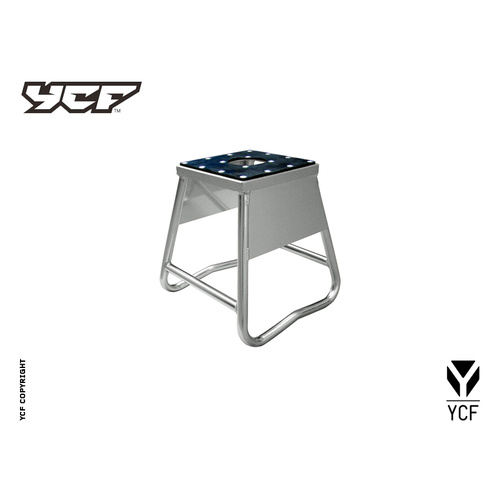 ALUMINIUM STAND H=400MM SILVER