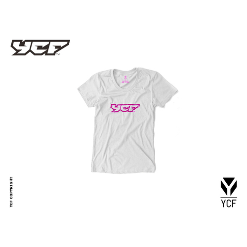 T-SHIRT GIRL WHITE YCF