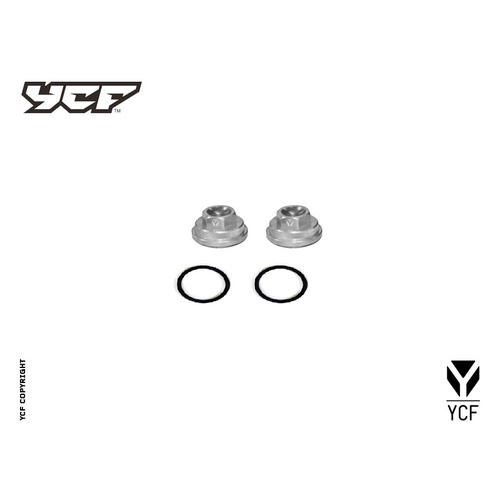 VALVE COVER PAIR 88/125 SILVER
