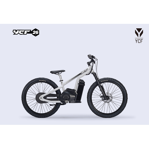 YCF 26" Electric Bike - White