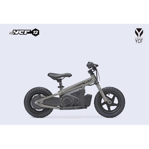 YCF 12" Electric Balance Bike - Grey