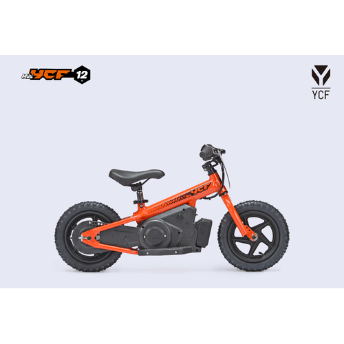 YCF 12" Electric Balance Bike - Orange