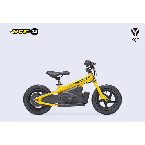 YCF 12" Electric Balance Bike - Yellow