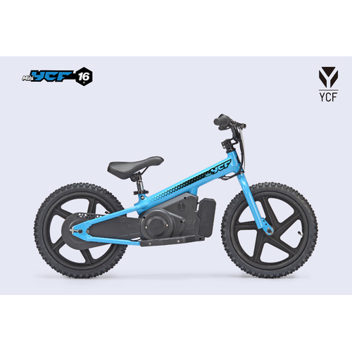 YCF 16" Electric Balance Bike - Blue
