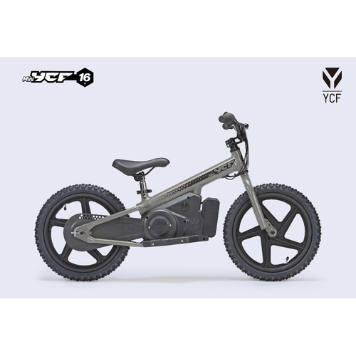 YCF 16" Electric Balance Bike - Grey
