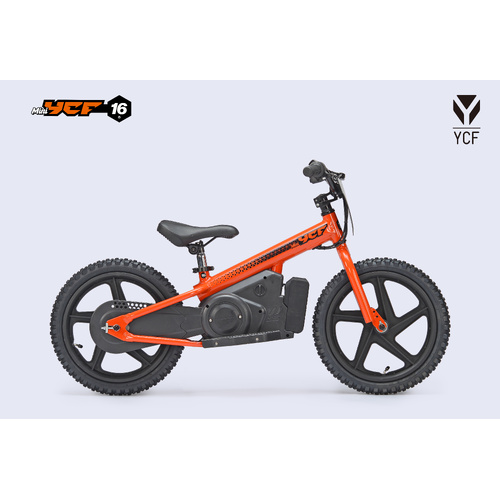 YCF 16" Electric Balance Bike - Orange