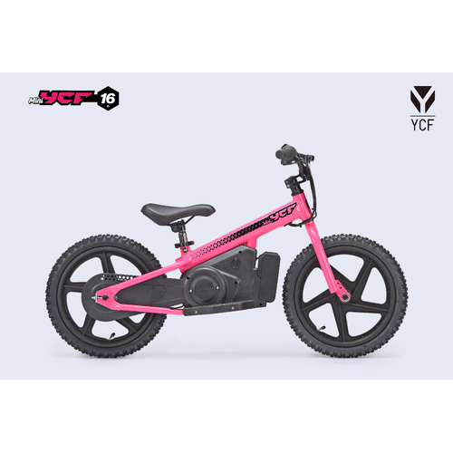 YCF 16" Electric Balance Bike - Pink